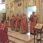 Ночная Божественная литургия в память ареста священномученика Андроника, архиепископа Пермского и Кунгурского