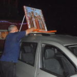 Крестный ход после ночного богослужения 17 июля 2018