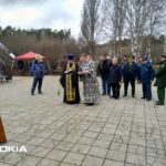 Лития у мемориала «Во имя жизни» по погибшим ликвидаторам трагедии на ЧАЭС